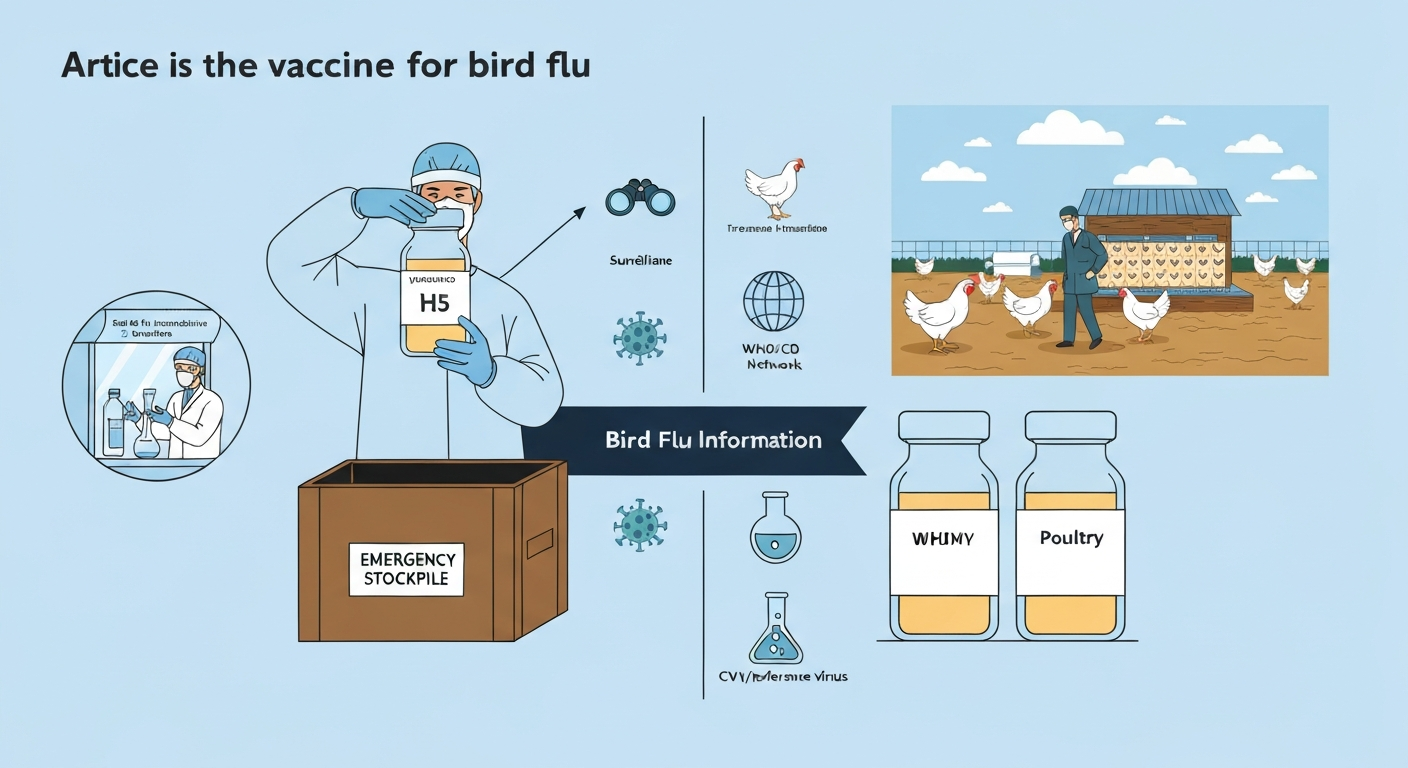 What Is the Vaccine for Bird Flu? Human and Poultry Options