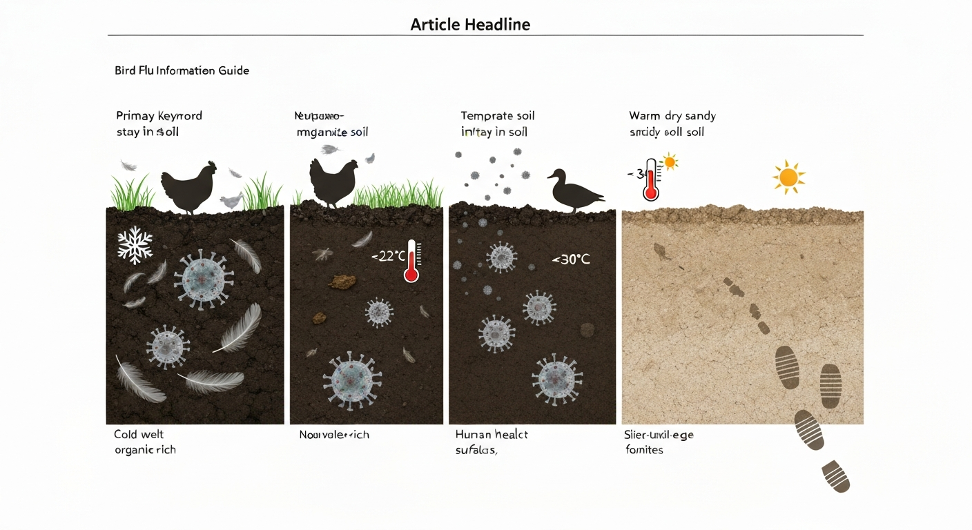 How Long Does Bird Flu Stay in Soil: Survival, Risks & Cleanup